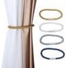 2pcs Hooks Magnetic Curtain Tiebacks Tie Backs Holdbacks Buckle Clips Curtain Rods Bedroom Living Room Curtain Decoration,03,4pcs view 3