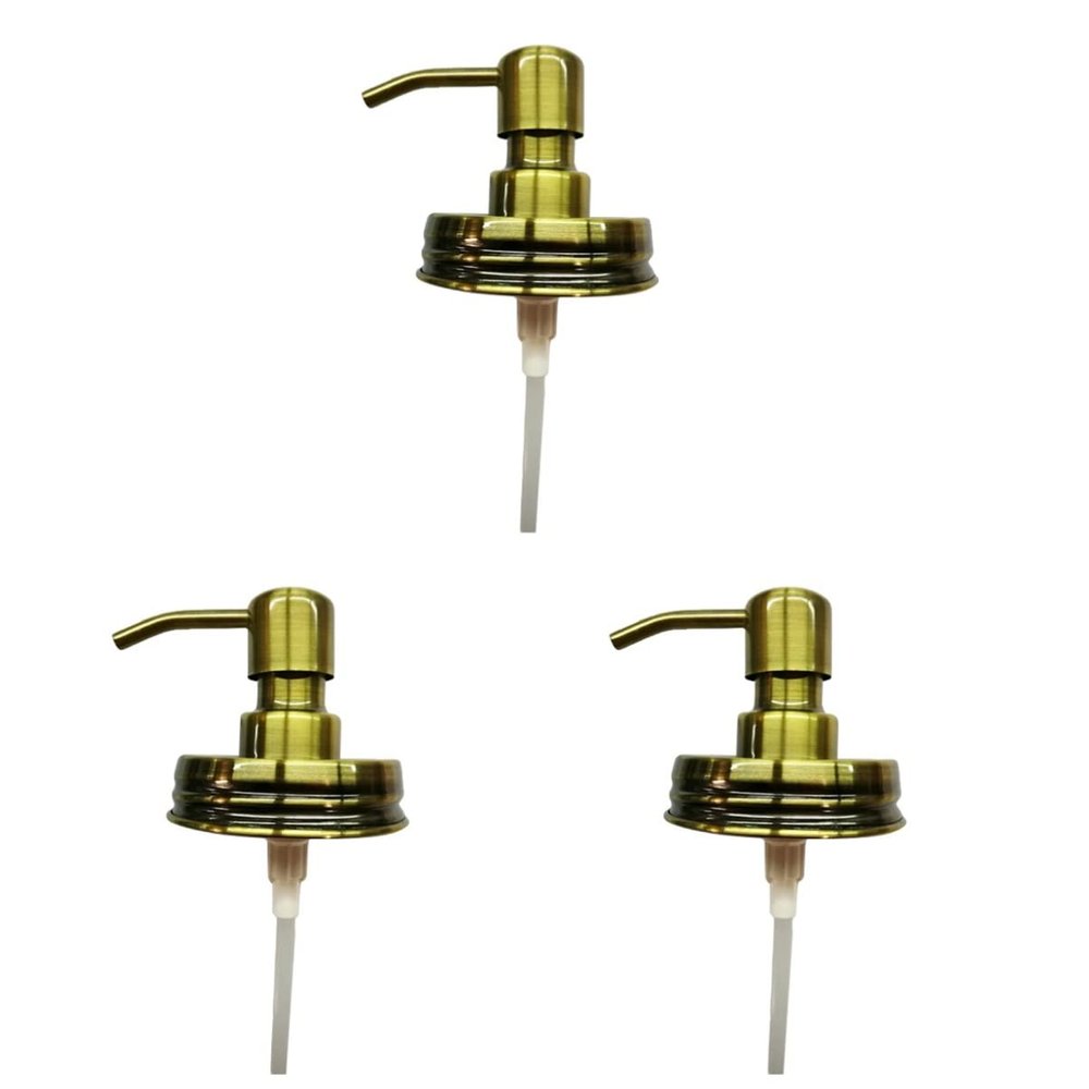 3 Pcs Replacement Pump for Bottle Soap Dispenser Pump Lotion Dispenser Pump Lotion Bottle Replacement Pump Press Type Dispenser Pump