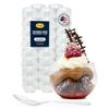 48 Pack 3oz Sphere Mini Dessert Cups With Spoons Parfait Professional-Grade Recyclable Clear Disposable Plastic Fishbowl for Parfait Desserts, Events, and Parties CMJJ view 1