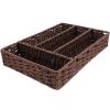FOMIYES Station Organizer Rattan Decorative Boxes for Storage Tea Bag Organizer view 1