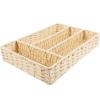 FOMIYES Woven Storage Basket for Organizing Tea Bags and Coffee Compact Design for Home Office Use Stylish and Functional for Bathroom Kitchen Spaces view 1