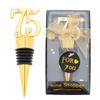 24 Pack 75th BirthdayParty Favors For Guests -75 Years Old Wine Stopper Bottle Stopper With Gift Box For 75th Wedding Anniversary Party Favor Souvenirs Decoration view 1