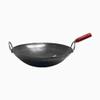 16" Carbon Steel Gourmet Chinese Traditional Wok and Stir Fry Pan with Handles view 3
