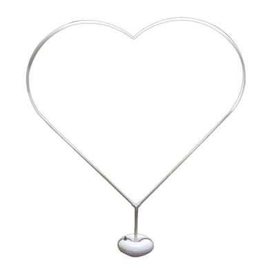 1set Party Heart Graduation Decors and Birthday Valentines Stands Wreath .m Holidays Supplies Shape Base Layout DIY Shower Display Bases Arch Propose Stand, Balloons Holder Base-