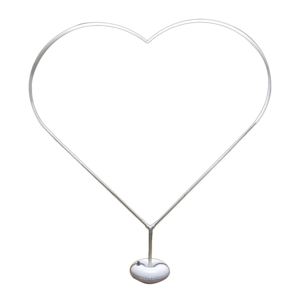 1set Party Heart Graduation Decors and Birthday Valentines Stands Wreath .m Holidays Supplies Shape Base Layout DIY Shower Display Bases Arch Propose Stand, Balloons Holder Base-