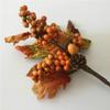 Lindagary Thanksgiving Autumn Leaves Fall Floral Picks Artificial Berries Pine Cone Branches for Thanksgiving Autumn Fall Wreath Decor view 4