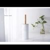 NOBRIM Bthrooms Accessories Bamboo Wood Bathroom Set 6PCS Soap Dispenser Toothbrush Holder Trash Can Toilet Brush Mouthwash Cup Soap Dish Bathroom Toiletries Bathroom Soap Dispenser view 4