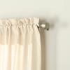 Grand Avenue Beige Curtains, Light Filtering Window Curtains 84 Inches Long, Rod Pocket 2 Curtain Panels + 2 Sheers view 2