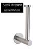 Paper Towel Holder - Self Adhesive Traceless Tape, Under Cabinet Silver Paper Towel Rack, Stainless Steel Wall Mount Towel Paper Holder for Kitchen, Pantry, Sink, Bathroom view 2
