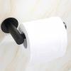 Paper Towel Holder - Self Adhesive Traceless Tape, Under Cabinet Silver Paper Towel Rack, Stainless Steel Wall Mount Towel Paper Holder for Kitchen, Pantry, Sink, Bathroom view 3