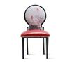 BNNP Upholstered New Chinese Style Leather Dining Chair with Metal Legs Kitchen Chairs Set of 2 Upholstered Side Chair for Dining Room Restaurant Chairs Kitchen Chair view 1