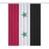 TAIZIYEAH Syria Flag Shower Curtain for Bathroom Contemporary Bathroom Curtains Shower Curtain Liner with Hooks Shower Curtain Set 55x72Inch140x183cm view 1