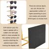 LXBAMKEA Glasses Storage Display Stand Holder, Stainless Steel Retail Eyeglasses Sunglasses Hanging Organizer, Home Decor Rooms Store Desk Dresser Tabletop Storage Rack view 4