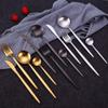 Black Silverware Set 40 Piece Flatware Sets for 10 Durable Stainless Steel Delicate Wedding Restaurant Home Kitchen Eating Cutlery Utensils Include Teaspoons Knifes Forks and Spoons Silverware Set view 4