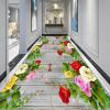 Modern Hallway Kitchen Entryway Stair Runner Carpet, 60cm/70cm/80cm/100cm Wide,Modern Washable Narrow Runner Rug for Bedroom Passage Floor Mat (Size : 2.6 ft x 19.7 ft) view 4