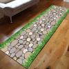GRAPKS Contemporary Hallway Narrow Runner Rug, Modern Washable Area Rug Hall Corridor or Stairs Carpet Runner Mat 1m/2m/3m/4m/5m/6m Extra Long Carpet (Size : 2.3 ft x 14.8 ft) view 2