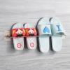 CTVR Wall-Mounted Slipper Rack, Without Punching Towel Stand, Multifunctional Shoe Holders, Door Shoe Hangers, Bathroom Storage Shelf (Size : 45 * 4.5 * 7cm) view 4