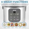 AROMA Professional Digital Rice Cooker, Multicooker, 4-Cup (Uncooked) / 8-Cup (Cooked), Steamer, Slow Cooker, Grain Cooker, 2Qt, Stainless Steel Exterior, ARC-994SG view 4