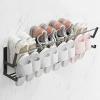 CTVR Stainless Steel Slippers Rack, Bathroom Door Slippers Organizer Stand, Wall Mounted Towel Hanger, for Kitchen, Entryway, Double-Decker (Size : 70 * 19 * 13.5cm) view 1