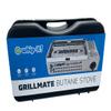 Whip-It! GrillMate Stove Set - Compact Portable BBQ Grill, Tabletop Grills for Camping, Picnics, Gardens and Beach Parties - Silver view 2