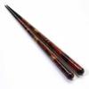 Baroque Red Hand Painted Wakasa Wood Chopsticks, 1 Pair, 9.12 Inches Long, Made in Japan view 2