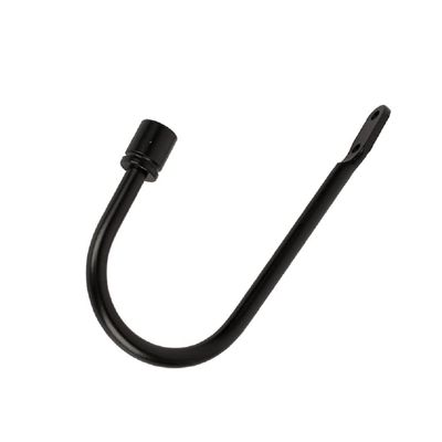 1Piece Metal Curtain Tieback Curtain Holder U-Shaped Wall Hook Black Silver Holders with 2 Screws Curtain Accessories Home Decor,D,4pcs
