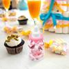 12Pcs Pink Mini Feeder Style Candy Bottles Shower Box Decorative Party Favors for Newborn Celebrations Fillable Plastic Containers for Sweet Treats view 4