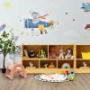 Costzon Toy Storage Organizer for Kids, 5-Section School Classroom Storage for Organizing Books Toys, Wooden Kids Bookshelf Daycare Furniture for Preschool, Playroom, Nursery, Kindergarten (Burlywood) view 2