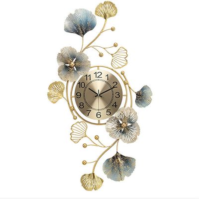 3D Decor Wall Clock, Creative Modern Metal Silent Wall Clocks, Larger Art Decoration Living Room Bedroom Digital Wall Clock for Office Artwork Hotel Decor Indoor(37x20.47x9.4in, Vertical)