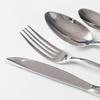 56 Piece Silverware Set for 14 Flatware Sets With Gold Border Handle 18/10 Stainless Steel Home Kitchen Wedding Hotel Delicate Cutlery Utensils Set Include Knifes Teaspoons Forks and Spoons view 4