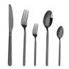 Black Silverware Set 60 Piece Flatware Sets for 12 With Stone Grain Handle Stainless Steel Home Kitchen Wedding Restaurant Cutlery Utensils Include Teaspoons Knifes Forks and Spoons Tableware Set view 1