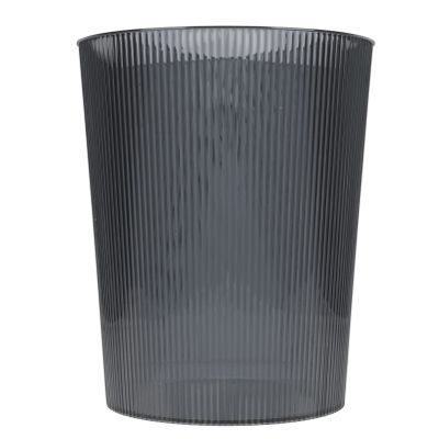 Cabilock Garbage Can Trash Bin Containers Trash Can Waste Container Transparent Waste Basket Small Waste Bins Kitchen Plastic Flower Pot Waste Paper Basket Bracket The Pet Office Household