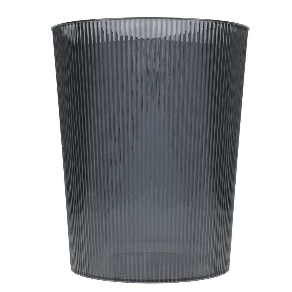 Cabilock Garbage Can Trash Bin Containers Trash Can Waste Container Transparent Waste Basket Small Waste Bins Kitchen Plastic Flower Pot Waste Paper Basket Bracket The Pet Office Household