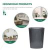 Cabilock Garbage Can Trash Bin Containers Trash Can Waste Container Transparent Waste Basket Small Waste Bins Kitchen Plastic Flower Pot Waste Paper Basket Bracket The Pet Office Household view 3