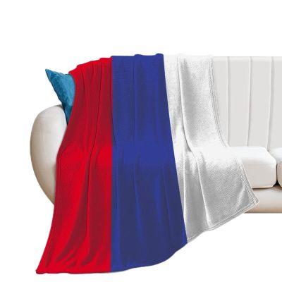 Blanket Russia Flag Soft Warm Flannel Throw Blanket Four Season Blanket Suitable for Bedroom Bed and Sofa ?40"x50"
