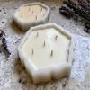 Marble Lotus Soy Candle | 5-Wick Scented Candle + Trinket Tray (1 Candle) (WINTER BERRY) view 2