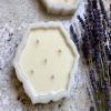 Marble Lotus Soy Candle | 5-Wick Scented Candle + Trinket Tray (1 Candle) (WINTER BERRY) view 3