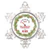 2022 The Year We Couldn't Afford Gas Fun NY' Snowflake Ornament Round Christmas Tree Ornament Empty Gasoline Tank Fuel Rustic Keepsake Collectible Gift for Xmas Tree Decoration view 1