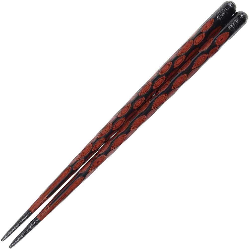 Amamaru Juju Wakasa Wood Chopsticks, 1 Pair, 9.37 Inches Long, Made in Japan