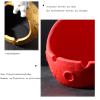 Ashtray European Style Desktop Ashtray Home Living Room Astronaut Shape Ash Trays Ornaments 6 Inches Large Capacity Outdoor Windproof Ashtray Portable Ashtray (Color : Yellow) view 3