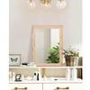 AAZZKANG Rustic Mirrors for Wall Rectangle Wood Frame Mirror Decorative for Farmhouse Bedroom Bathroom Living Room Small view 4