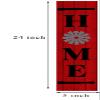 24 Inch (2 Foot Tall) Windmill Home Vertical Wood Print Sign view 3