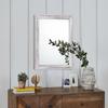 AAZZKANG Mirrors for Wall Rustic Wood Framed Hanging Mirror Decorative for Farmhouse Bedroom Bathroom Living Room Entryway Hallway Small White view 3