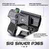 WARRIORLAND IWB Kydex Holster, Fits Sig P365/ P365X /P365 SAS view 2