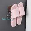 CTVR Multi-Purpose Slippers Rack, Wall Mounted Shoe Organizer Stand, Slippers Holder Shoes Hanger,Entryway Shoe Storage, Living Room Towel Racks view 3