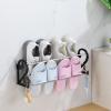 CTVR Door Shoe Rack, Double-Decker Shoe Holder, Wall Mounted Slipper Storage Stand, Multifunctional Towel Hanger, Suitable for Cotton Shoes and Sports Shoes (Size : 69 * 17.5 * 12cm) view 1