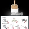 Water Fed Pole Kit,Water Fed Brush Window Cleaning Brush, Window Cleaning Pole, Window Cleaner Kit, Water/Hose Fed Pole, Cleaning Photovoltaic And Solar Panels (Size : 35FT/10.8M) view 3