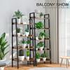 ASTARTH Ladder Shelf-5 Tier Bookshelves w/Open Shelf for Storage, Industrial Bookshelf & Tall Ladder Shelf-Metal Frame for Bedroom, Living Room, Kitchen-67.3'' H, Easy Assembly, Rustic Brown view 4