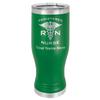 LaserGram 14oz Vacuum Insulated Pilsner Mug, RN Registered Nurse, Personalized Engraving Included (Green) view 1