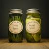 MONEST Waterproof & Oil Resistant Jar & Lid Stickers - Pantry/Canning, Spice & Bottle Labels (Golden Flower 2x3) view 4